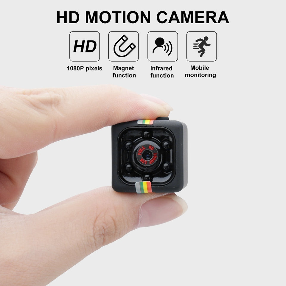 FANGTUOSI SQ11 Mini Camera HD 1080P Sensor Night Vision Camcorder Motion DVR Mic
