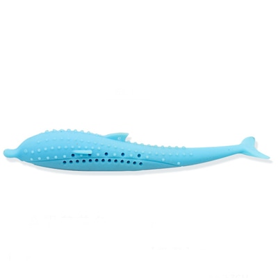 Soft Silicone Mint Fish Toothbrush