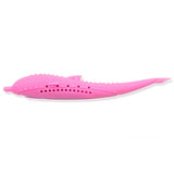Soft Silicone Mint Fish Toothbrush