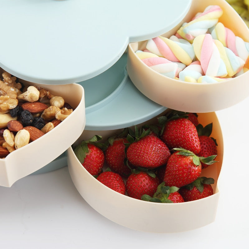 Flower Petal-Shape Snack box