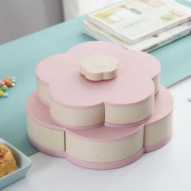 Flower Petal-Shape Snack box