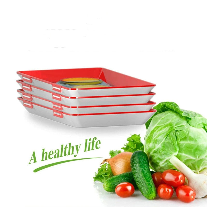 Clever Food Preservation Tray
