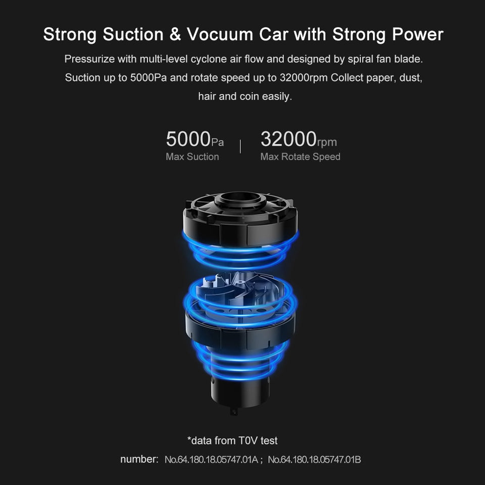 portable Wireless Hand vacuum cleaner