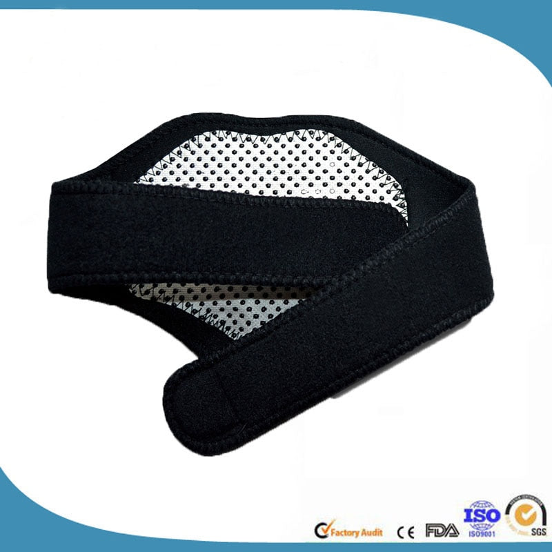 Tourmaline Magnetic Therapy Neck Massager Cervical Vertebra Protection Spontaneous Heating Belt Body Massager