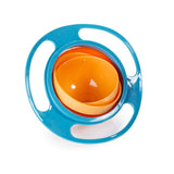 360 Rotate Spill-Proof Bowl Dishe for Kids to Avoid Food Spilling