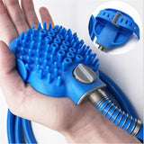 Massage Glove Water Wash and Brush Cleaning
