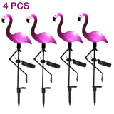 LED Solar Flamingo Stake Light Lantern
