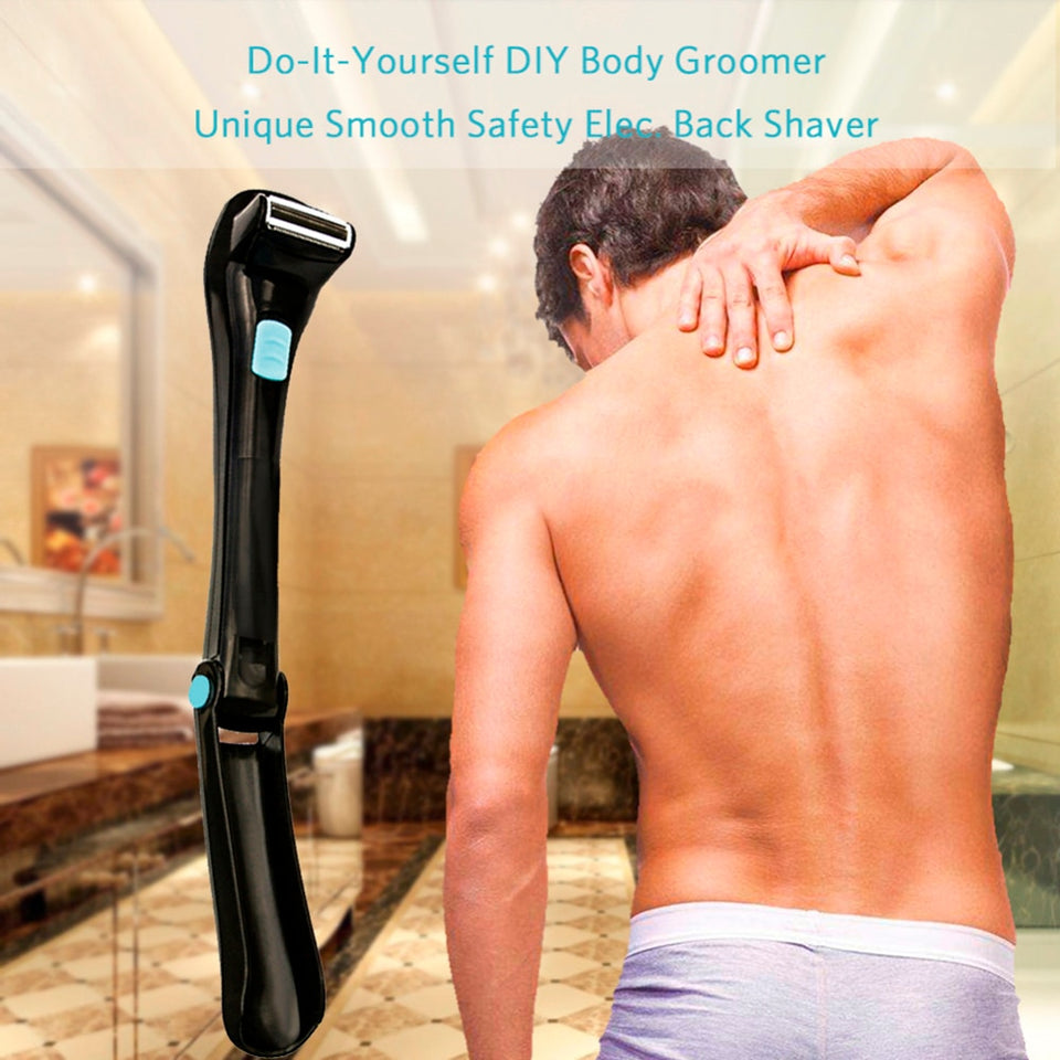 Men Shaving 180 Degrees Adjustable Electric Back Hair Remover