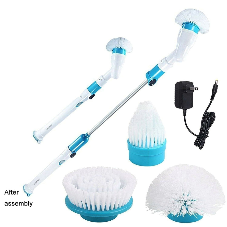 Adjustable Wireless Waterproof Turbo Scrub Electric Cleaning