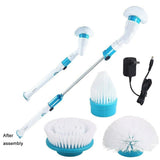 Adjustable Wireless Waterproof Turbo Scrub Electric Cleaning