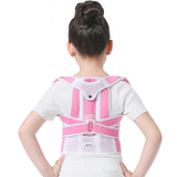 Kids Health Adjustable Magnetic Posture Corrector Back pain shoulder Support orthopedic corset Spine Support brace belt