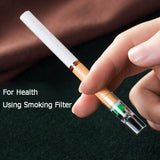 Disposable Smoking Pipe Filter Cigarette Tobacco Tar Reduce F