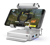 BattleDock Converter Stand Docking for AoV,Mobile Legends, FPS Game with G30 Wired Gaming Keypad add HXSJ H100 Mouse